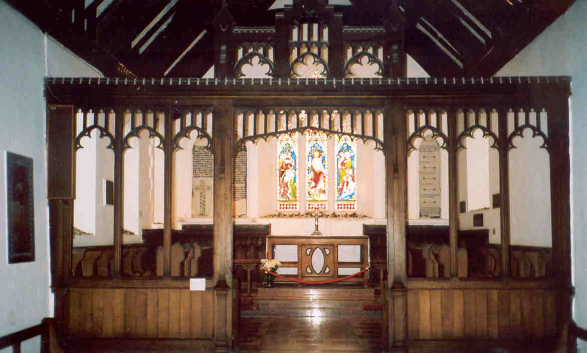Interior of St. Tudno's Church